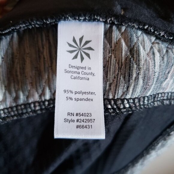 Athleta Snowscape Hooded Jacket Full Zip Stretchy Grey Space Dye Size Women's XS - Picture 9 of 10